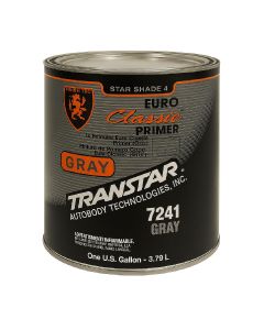 TRP7241 image(0) - Transtar Autobody Products 7241 - Euro Classic Primer - 1 Gallon Can - Gray - 4:1 or 4:1:1 Mixing