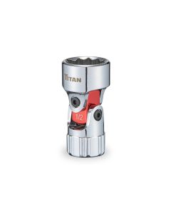 TIT66870 image(0) - Titan 1/4 in. Drive Auto-Flex&trade; 1/2 in. Socket