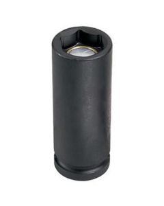 GRE2016DG image(0) - Grey Pneumatic 1/2" Drive x 1/2" Magnetic Deep Socket