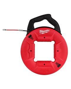 MLW48-22-4195 image(1) - Milwaukee Tool 100' Polyester Fish Tape w/ Flexible Metal Leader