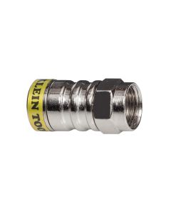 KLEVDV812627 image(0) - Klein Tools Push-On F Connectors RG6/6Q 10-Pack