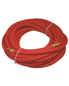 KTI72035 image(2) - K Tool International 3/8 in x 35 ft. - 1/4 in. MNPT Rubber Air Hose, Re