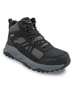 FSIA7716-8-5D image(1) - Avenger Work Boots Summit Trail Mid - Men's - CT|EH|PR|WP|SR|SF - Black / Grey - Size: 8.5 - D - (Regular)