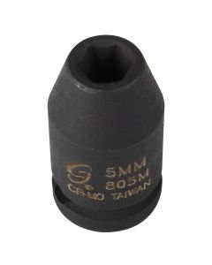 SUNEX SOC 5MM 1/4D IMP 6PT