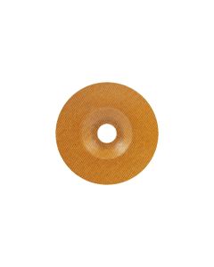 AES555 image(1) - AES Industries 555 High Speed Phenolic Backing Plate, 5 in Dia, 7/8 in Arbor, 1 Hole