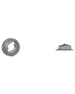 Disco Automotive Hardware 1/4" Stud Size 7/16" Hex 11/16" Flange