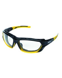 SRWS70000 image(0) - Sellstrom Safety Glasses - XPS530 Series - Clear Lens - Yellow/Black Frame - Sta-Clear&reg; AF/HC -  Sealed