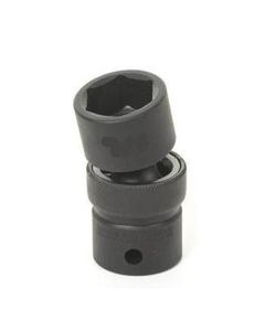GRE2112UM image(0) - Grey Pneumatic 1/2" Drive x 12mm Standard Universal- 12 Point Socket