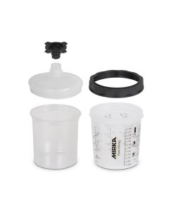 Mirka Abrasives Paint Cup System 180ml, Filter Lid 190&Acirc;�m, 50/Pack