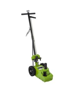 INT56220A image(0) - Viking by American Forge & Foundry Axle Jack - 22 Ton Capacity - Air/Hydraulic - Spring Return - w/ 3 pc Ext Kit & 2 pc Handle