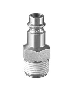 Prevost 3/8" Body High Flow 3/8" Male NPT Plug