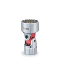 TIT66871 image(0) - Titan 1/4 in. Drive Auto-Flex&trade; 9/16 in. Socket