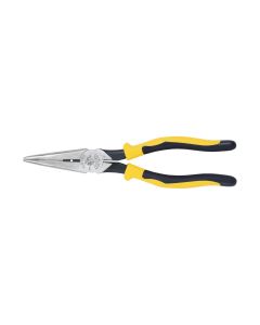 Klein Tools Pliers, Needle Nose Side-Cutters, Stripping, 8-Inch
