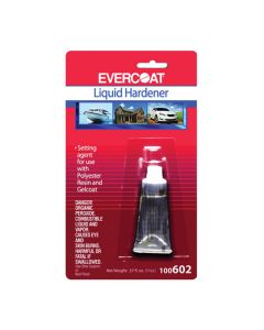 FIB602 image(0) - Fibre glass Evercoat 100602 Liquid Hardener, 11 cc Tube, Clear, Liquid