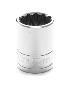 WLMW32820 image(0) - Wilmar Corp. / Performance Tool 1/2" Drive 20mm 12pt Socket