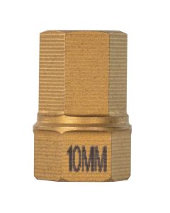 Mayhew 10 MM Metric Hex Dual Drive Bit, 7/16" Drive