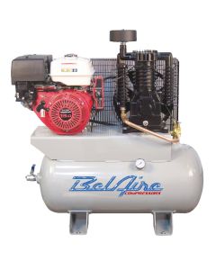 IMC3G3HHL image(0) - IMC (Belaire) 13 HP 30 Gallon 175 PSI Air Compressor 13 HP Honda GX 390 Gas Drive 30 Gallon Horizontal 175 PSI 22 CFM T39 Pump