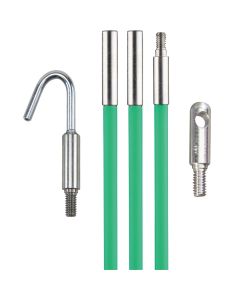 KLE50254 image(0) - Klein Tools Multi Flex Glow Rod Set, 25-Foot
