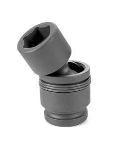 GRE4034U image(0) - Grey Pneumatic 1" Drive x 1-1/16" Heavy Duty Universal Socket 6 Point - Black