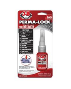 JBW27113 image(1) - J B Weld J-B Weld 27113 Perma-Lock High Strength Threadlocker - Red - 13 ml.