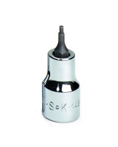 S K Hand Tools Skt Bit Chrm 3/8dr 5/64 Tmprpf