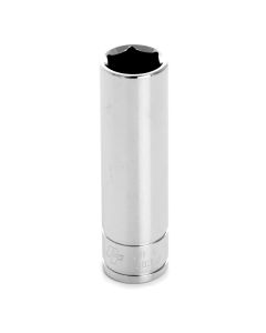 WLMW38316 image(1) - Wilmar Corp. / Performance Tool 3/8" Drive 1/2" 6pt Deep Socket