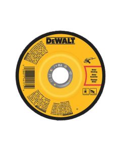 DWTDW4543 image(0) - DEWALT 5" x 1/4" x 7/8" Metal & Stainless Grinding Wheel