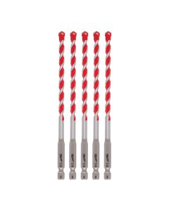 MLW48-20-9162 image(4) - Milwaukee Tool 1/4" x 4" x 6" SHOCKWAVE Impact Duty Carbide Hammer Drill Bits - Bulk 5 PK
