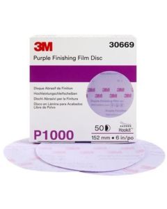 MMM30669 image(0) - Hookit Abrasive Disc 260L 6" P1000 50pack