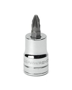KDT80470 image(2) - GearWrench 3/8 Inch Drive Pozidriv Bit Socket No. 2