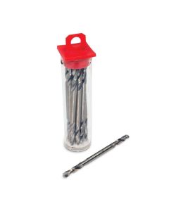 AES221 image(1) - AES Industries 221 Stubby Drill Bit, 1/8 in Dia, 2-1/4 in OAL, 135 deg, High Speed Steel