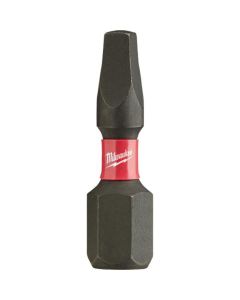 MLW48-32-4605 image(0) - Milwaukee Tool SHOCKWAVE Impact Square Recess #2 Insert Bits (5 PK)