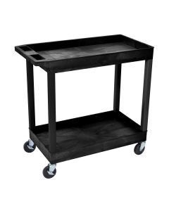 LUXEC11 image(1) - Luxor Luxor E-Series 2-Shelf Utility Cart