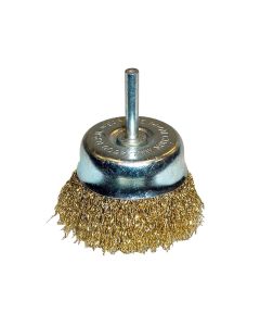 KTI79216 image(1) - K Tool International BRUSH 3" CRIMPED CUP COARSE