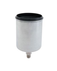SHC289320 image(0) - Sharpe Mfg. Co. FINEX 289320 Gravity Feed Cup, 20 oz, Aluminum, Use With: FINEX FX3000 HVLP Spray Guns