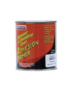 URE3602-4 image(0) - Urethane Supply Co. Polyvance Bumper & Cladding Coat 3602-4 Adhesion Primer, 1 qt Can, Medium Viscosity Pourable Liquid, Dark Gray