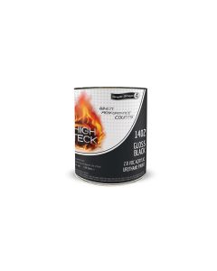HIT1402-1 image(0) - High Teck Products 1402-1 Series 1400 Acrylic Urethane Factory Pack 2K Single Stage Paint, 1 gal, Black