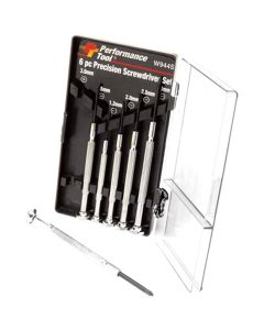 WLMW944S image(0) - Wilmar Corp. / Performance Tool 6 Piece Precision Screwdriver Set