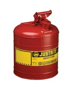 JUS7150100 image(1) - Justrite Mfg. Co. 5 Gal/19L Safety Can, Red