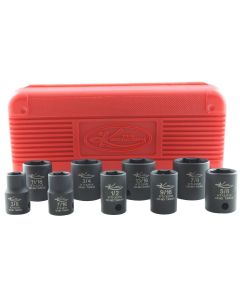 K Tool International SOC SET IMP 3/8" DR STANDARD 9 PC.