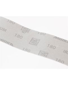 Mirka Abrasives Iridium 24-574-080 Semi-Open Coated Abrasive Roll, 2-3/4 in W x 60 ft L, 80 Grit, Aluminum Oxide/Ceramic