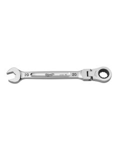 MLW45-96-9620 image(1) - Milwaukee Tool 20mm Flex Head Ratcheting Combination Wrench