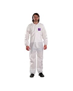 Ansell ALPHATEC 681500 SERGED COLLARED COVERALL SIZE XL