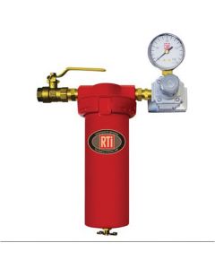 Reading Technologies  7000B Stealth Series 1-Stage Air Tool Saver, 1/2 in NPT Inlet, 1/4 in NPT Outlet, 60 scfm at 100 psi, 0.01 um