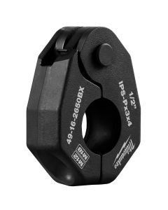MLW49-16-2650BX image(1) - Milwaukee Tool 1/2 Inch IPS-P Pivoting Press Ring for M18 & M12 FORCE LOGIC Press Tools