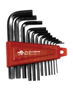 Wilmar Corp. / Performance Tool 12 Piece SAE Hex Key Wrench Set