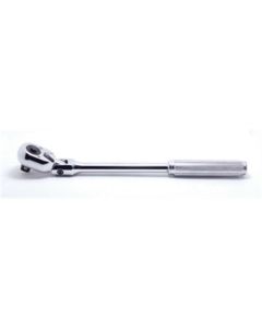 KKN4774P image(0) - Ko-ken USA 4774P 1/2 Sq. Dr. Ratchet Handle 24 teeth Flexible Head Length 330mm Polished Handle