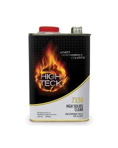 High Teck Products 7150-1 High Solids Universal Urethane Clear, 1 gal, Clear, Liquid, 4.7 lb/gal VOC, 4:1 Mixing