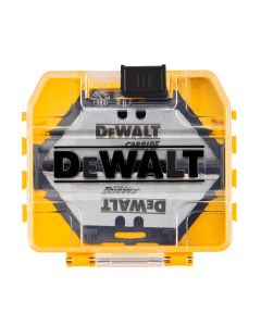DWTDWHT11131C image(0) - DeWalt ToughCase Plus Carbide Utility Blades 30 Pack