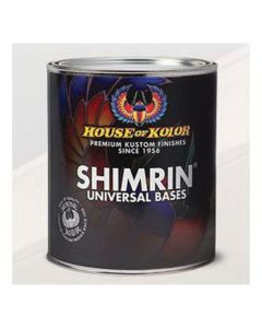 HOKS2-26-Q01 image(0) - House Of Kolor SHIMRIN2 S2-26-Q01 Solid Basecoat Series Universal Basecoat, 1 qt Can, Bright White